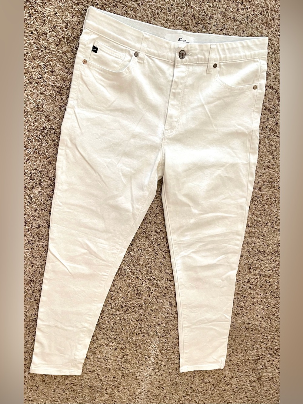KanCan White Ladies Skinny Jeans
